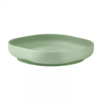 Beaba Silicone Suction Plate Sage Green
