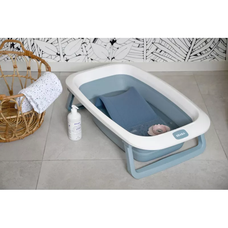 Beaba Camele'o Eazy Pop Folding Baby Bathtub Blue