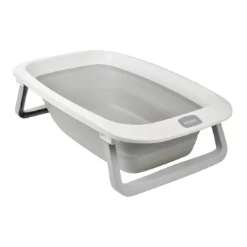 Beaba Eazy Pop Camélé'O Folding Baby Bathtub Velvet Grey