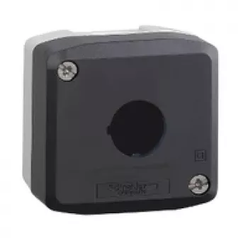 Schneider Electric Harmony XALD01 tuščias valdymo pulto korpusas, pilkas, polikarbonatas, IP69K