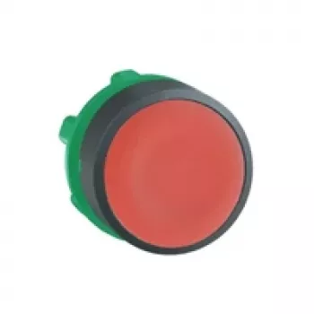 Schneider Electric Harmony ZB5AA4 Paspyro galvutė, įleidžiama, raudona, 22 mm, spyruoklinis grįžimas