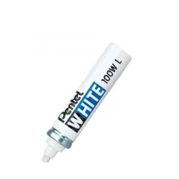 Pentel White Marker – sidabrinis