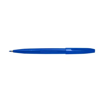 Pentel Sign Pen plunksninis rašiklis mėlynas, smulkus 2,0 mm, vandens pagrindo rašalas, pakuotė po 12 vnt.