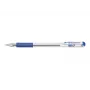 Pentel Gel Roller 0,3mm Blue Hybrid-Grip Rubber Grip Zone