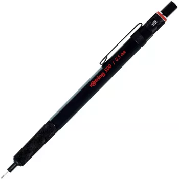 rOtring 500 mechaninis pieštukas 0,5 mm juodas, dovanų dėžutė