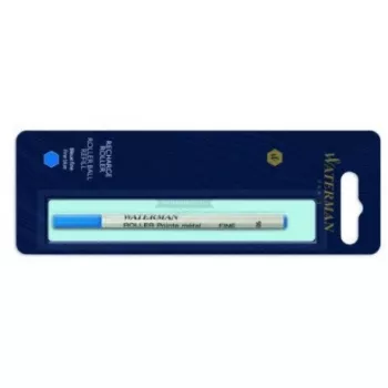 Waterman Serenity Blue rašalo kasetė, plona (Fine), 6 vnt. pakuotė