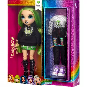 MGA Rainbow High Jade Hunter mados lėlė