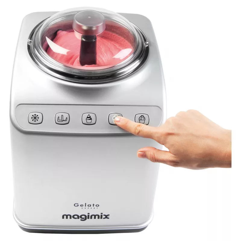 Magimix Gelato Expert Ledų Gaminimo Aparatas 11680RW 2x2L Integruota Kompresoriaus Sistema