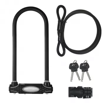 Master Lock U-Lock Steel 13mm su Laikikliu 8285EURDPRO