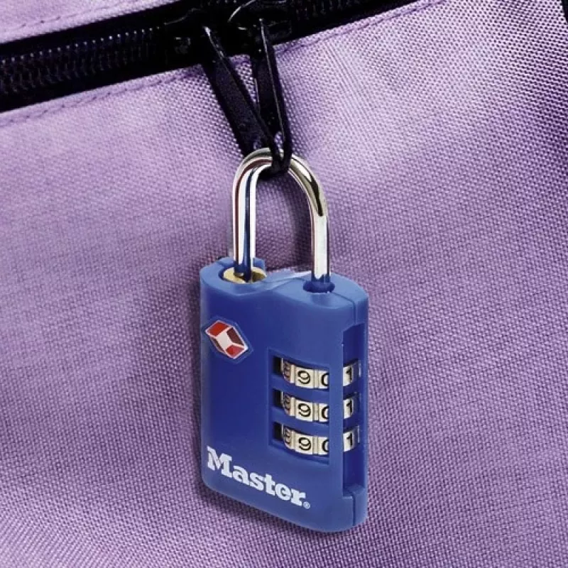 Master Lock 2 vnt. TSA derinimo spyna įvairių spalvų