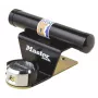 Master Lock 1488EURDAT juodas garažo durų sklendės užraktas iš grūdinto plieno