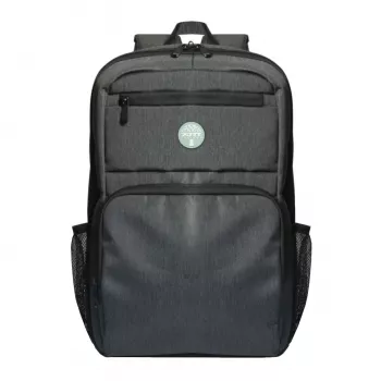 PORT Designs 15,6 inch Seattle Laptop Backpack, Black, 20L, Recycled Polyester, No Rain Cover