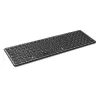 PORT Designs FR - Keyboard Compact Pro Rechargeable Bluetooth AZERTY Black