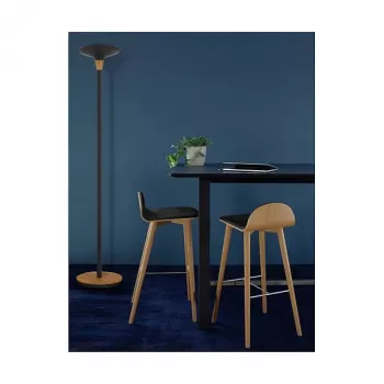 Unilux BALY BAMBOO Floor Lamp Black/Bamboo 44,6 W