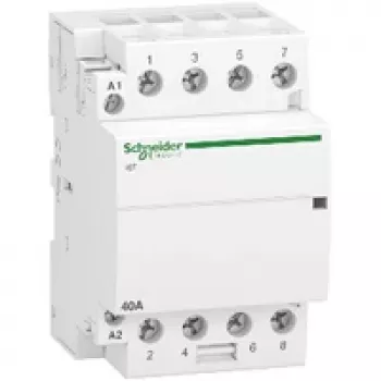 APC Schneider Electric A9C20844 Impulsinė Relė, 2 Poliai, 40 A, 230-240 V AC, DIN Bėgis