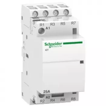 APC Schneider Electric A9C20837 Acti9 iTL Impulsinis Relė 2P 16A 230-240V AC DIN Bėgis Baltas