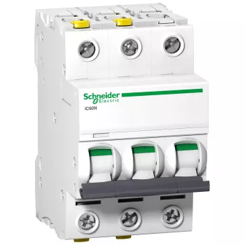 Schneider Electric A9F04316 Miniatiūrinis grandinės pertraukiklis 16A 3P C kreivė 10kA