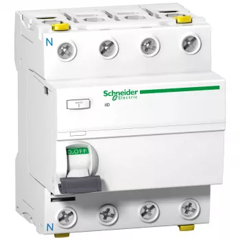 Schneider Electric A9Z21440 Atskiras liekamosios srovės pertraukiklis (RCCB) 2P 40A 30mA AC tipo baltas