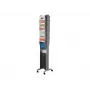 PAPERFLOW EPI Brochure Display Stand sidabrinis DIN A4 16 kišenių