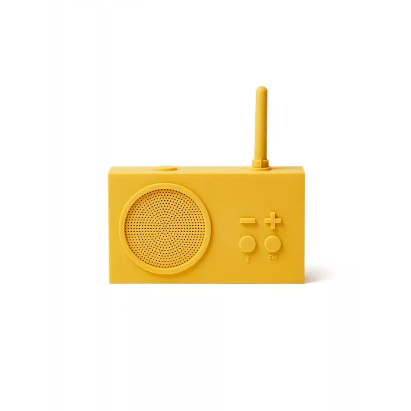 „Lexon Tykho 3“ radijas Bluetooth geltonas LA119J8