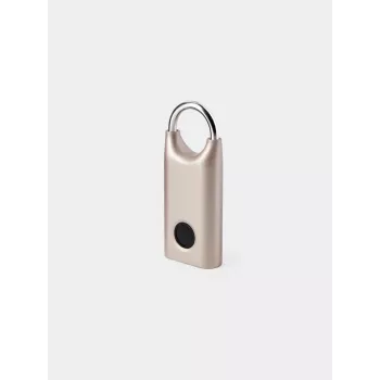 LEXON Nomaday Fingerprint Padlock Soft Gold LL128D