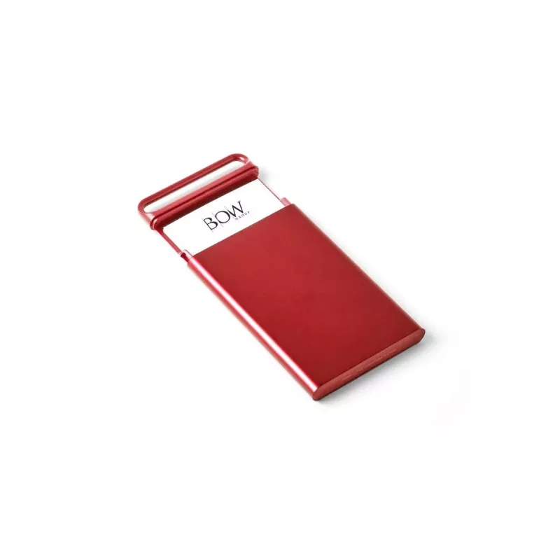 Lexon Nomaday Card Business Card Holder Dark Red LD144DR