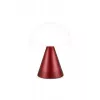 Lexon Mina Audio L LED lempa su Bluetooth garsiakalbiu Dark Red LH76DR