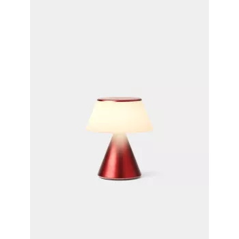 Lexon Luma M LED lempa tamsiai raudona LH87DR