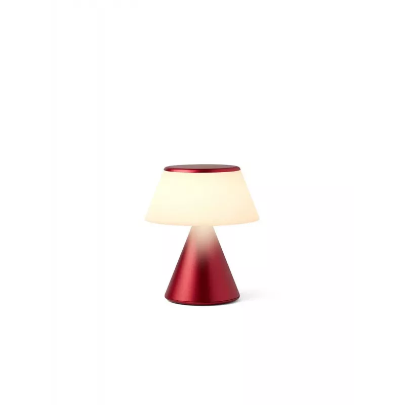 Lexon Luma M LED lempa tamsiai raudona LH87DR