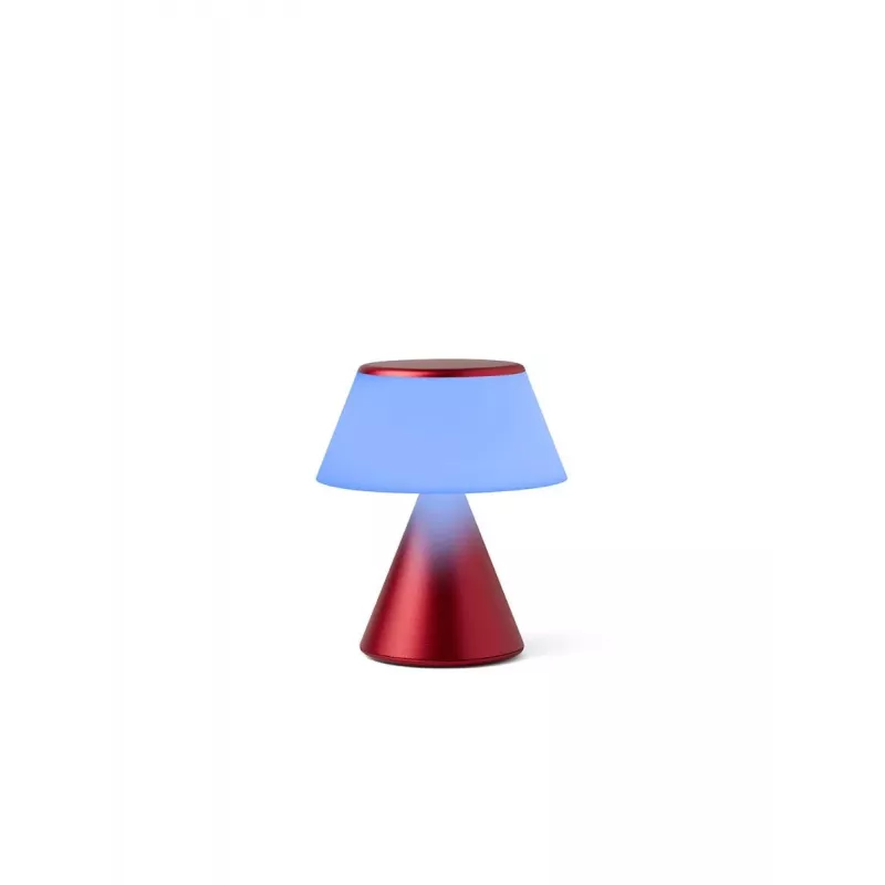 Lexon Luma M LED lempa tamsiai raudona LH87DR