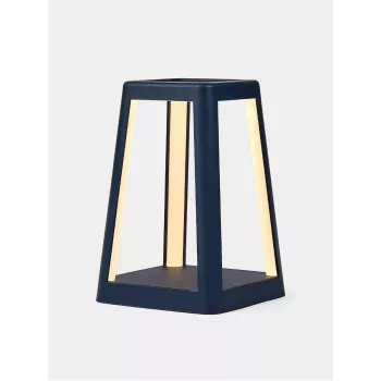 LEXON LED nešiojamas žibintas su Qi belaidžiu įkrovimu, tamsiai mėlynas LH94DB
