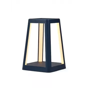 LEXON LED nešiojamas žibintas su Qi belaidžiu įkrovimu, tamsiai mėlynas LH94DB
