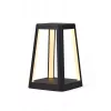 LEXON Lantern LED lempa su belaidžiu įkrovikliu juoda LH94N