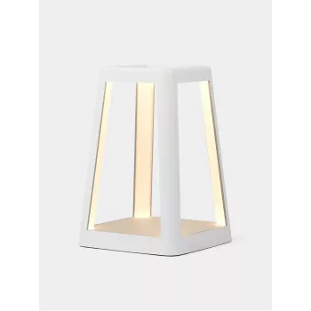 „Lexon“ LED žibintas su belaidžiu įkrovikliu baltas LH94W