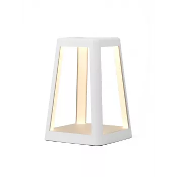 „Lexon“ LED žibintas su belaidžiu įkrovikliu baltas LH94W