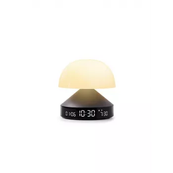 Lexon Mina Sunrise žadintuvas su lempa, Gun Metal / Dark Grey, LR153MX