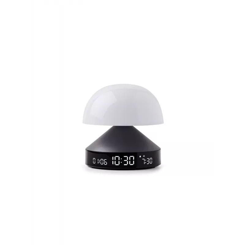Lexon Mina Sunrise žadintuvas su lempa, Gun Metal / Dark Grey, LR153MX