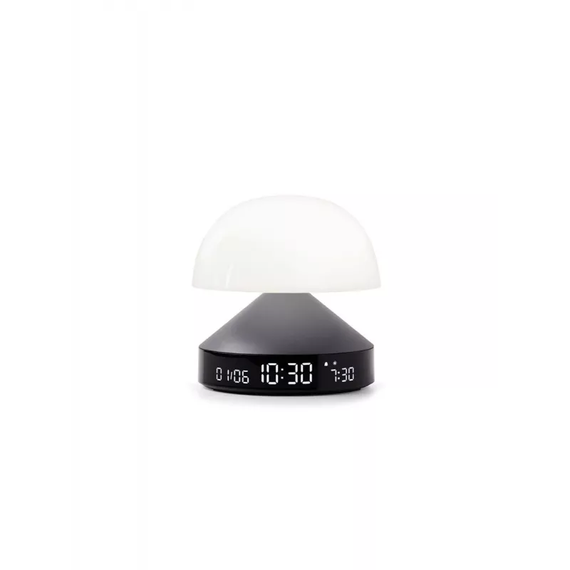 Lexon Mina Sunrise žadintuvas su lempa, Gun Metal / Dark Grey, LR153MX