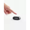 Lexon Minut Mini Alarm Clock Gun Metal LR154X