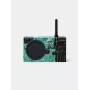 Lexon Tykho 3 X JMB Radijo Bluetooth Nešiojamas FM Radijas su Basquiat Meno Kūriniu, Juoda