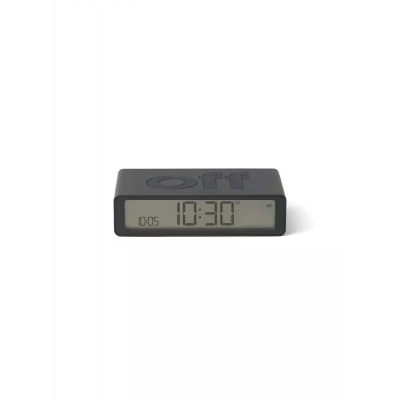 Lexon Flip Classic žadintuvas tamsiai pilkas LR157G3