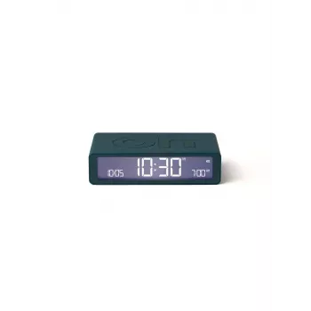 Lexon Flip Classic žadintuvas, reversinis ekranas, Duck Blue LR157BF9