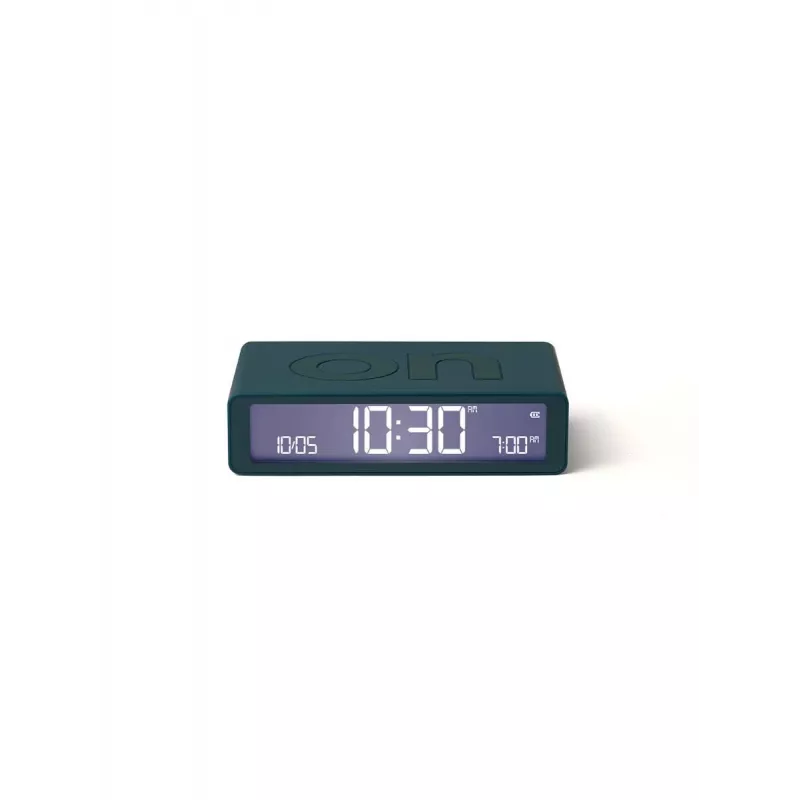 Lexon Flip Classic žadintuvas, reversinis ekranas, Duck Blue LR157BF9
