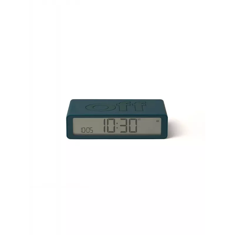Lexon Flip Classic žadintuvas, reversinis ekranas, Duck Blue LR157BF9