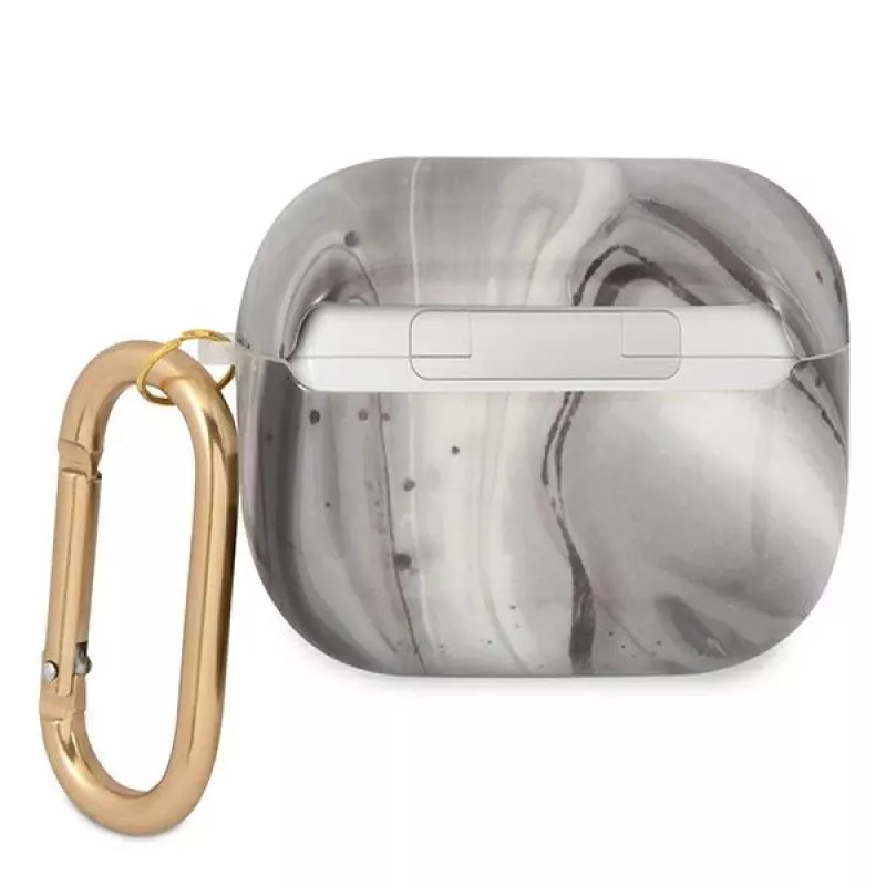 Guess GUA3UNMK AirPods 3 dangtelis Black Marble Collection