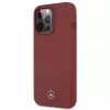MERCEDES-BENZ MEHCP13LSILRE Silicone Line Hard Case, iPhone 13 Pro / 13 6,1 inch, raudona