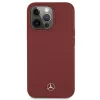 MERCEDES-BENZ MEHCP13LSILRE Silicone Line Hard Case, iPhone 13 Pro / 13 6,1 inch, raudona