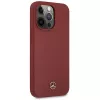 MERCEDES-BENZ MEHCP13XSILRE Silicone Hard Case, iPhone 13 Pro Max, Raudona