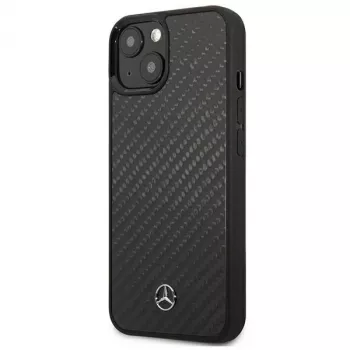 MERCEDES-BENZ MEHCP13SRCABK Dynamic Line Hard Case, skirta Apple iPhone 13 Mini 5,4 inch - Black Carbon