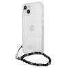 Guess GUHCP13MKPSBK iPhone 13 / 14 / 15 6,1 inch Transparent Hardcase Black Pearl